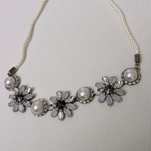 Beautiful Floral Statement Necklace